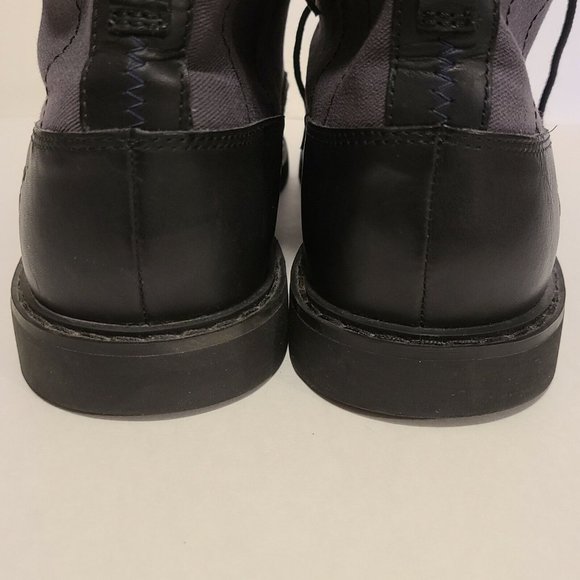 Timberland Newmarket Trans Men Size 9 Wide Gray Black Combat Excellent C… - Picture 6 of 12